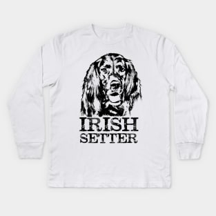 Irish Setter Dog Kids Long Sleeve T-Shirt